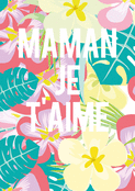 Maman, un jardin de fleurs pour toi
